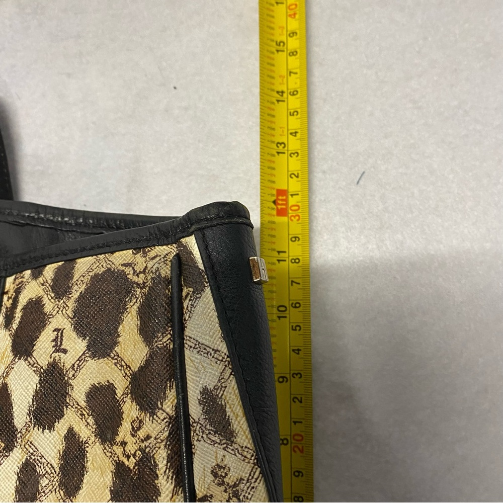 L.A.M.B. by Gwen Stefani Grantham Tote Leopard Print Luxury Designer Bag - Picture 14 of 14